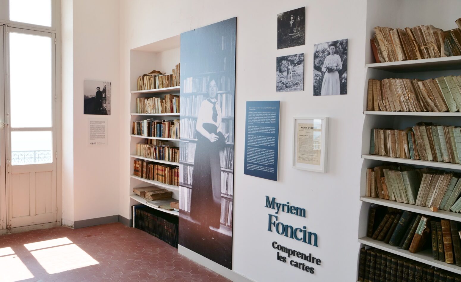 Exposition sur la famille Foncin et la cartographie