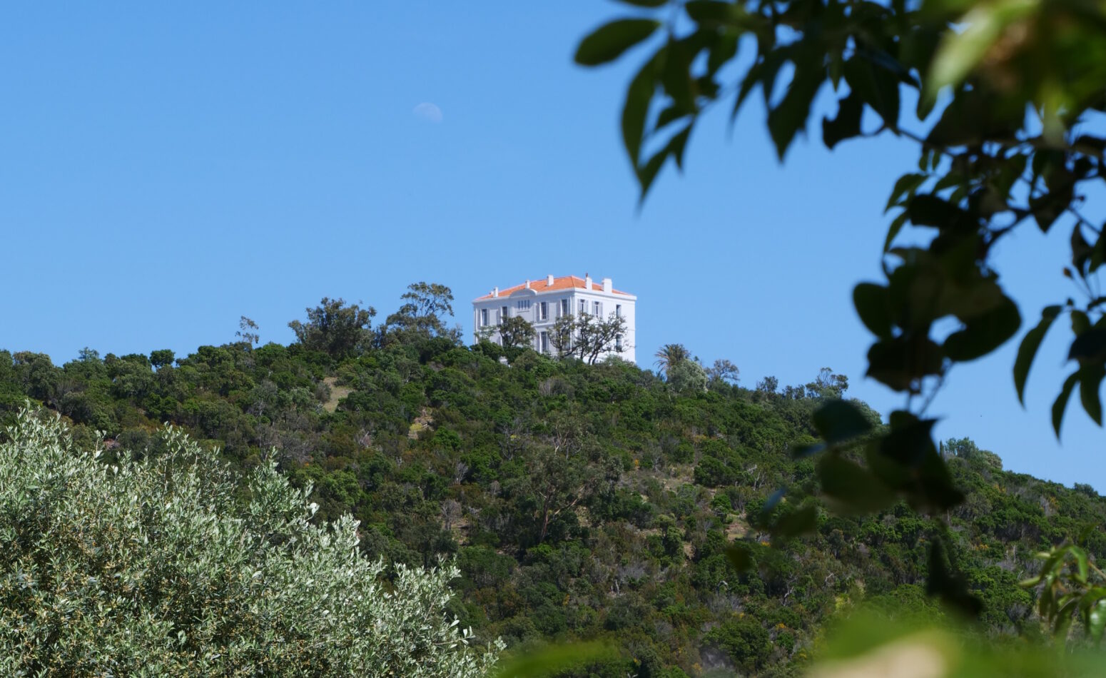 La maison Foncin perchée sur la corniche des Maures, dans le Var