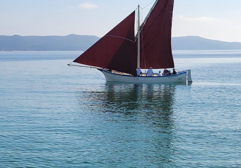 Tramontane , le pointu, bateau traditionnel pointu de Cavalaire.