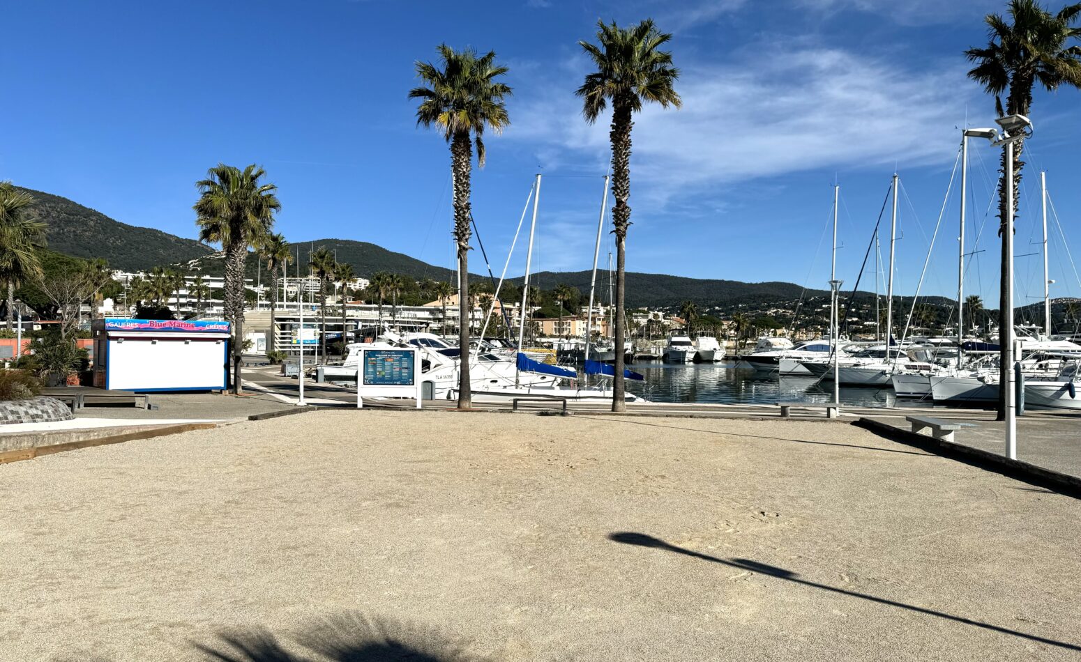 Boulodrome du port, Esplanade Sainte Estelle à Cavalaire sur mer