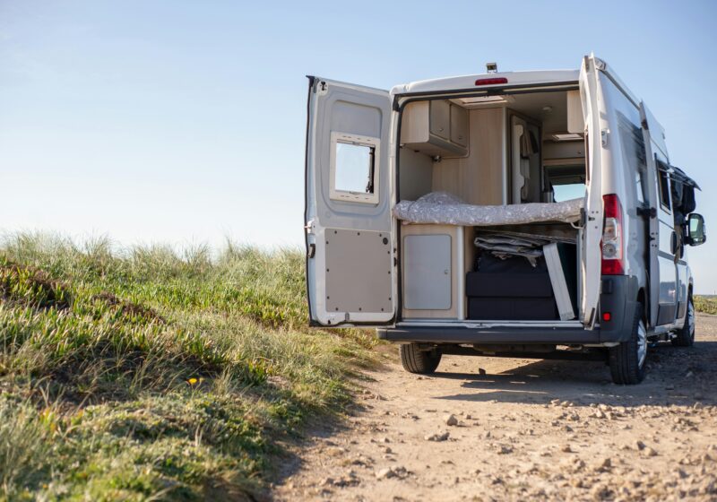 En route avec un camping car