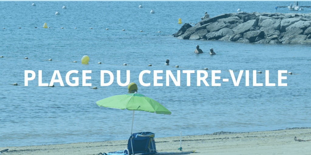 Plage du centre-ville de Cavalaire-sur-Mer